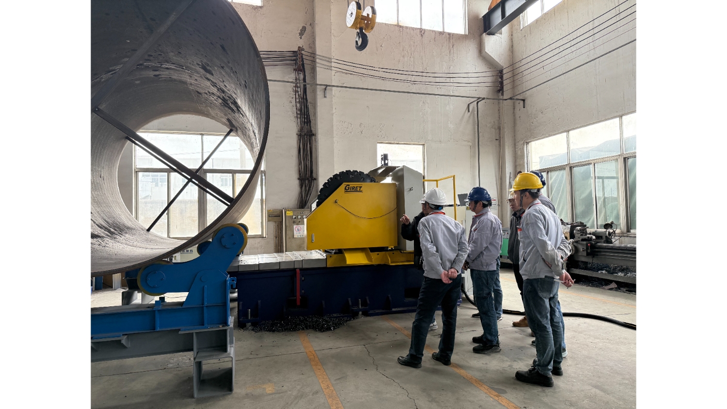 Máy phay đường nối chu vi ống GPM-CM